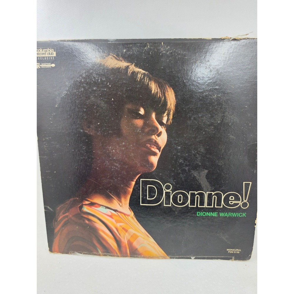 Dionne‎ Warwick Dionne! 2-LP Vinyl Record Scepter P2M 5139 Columbia Record Club